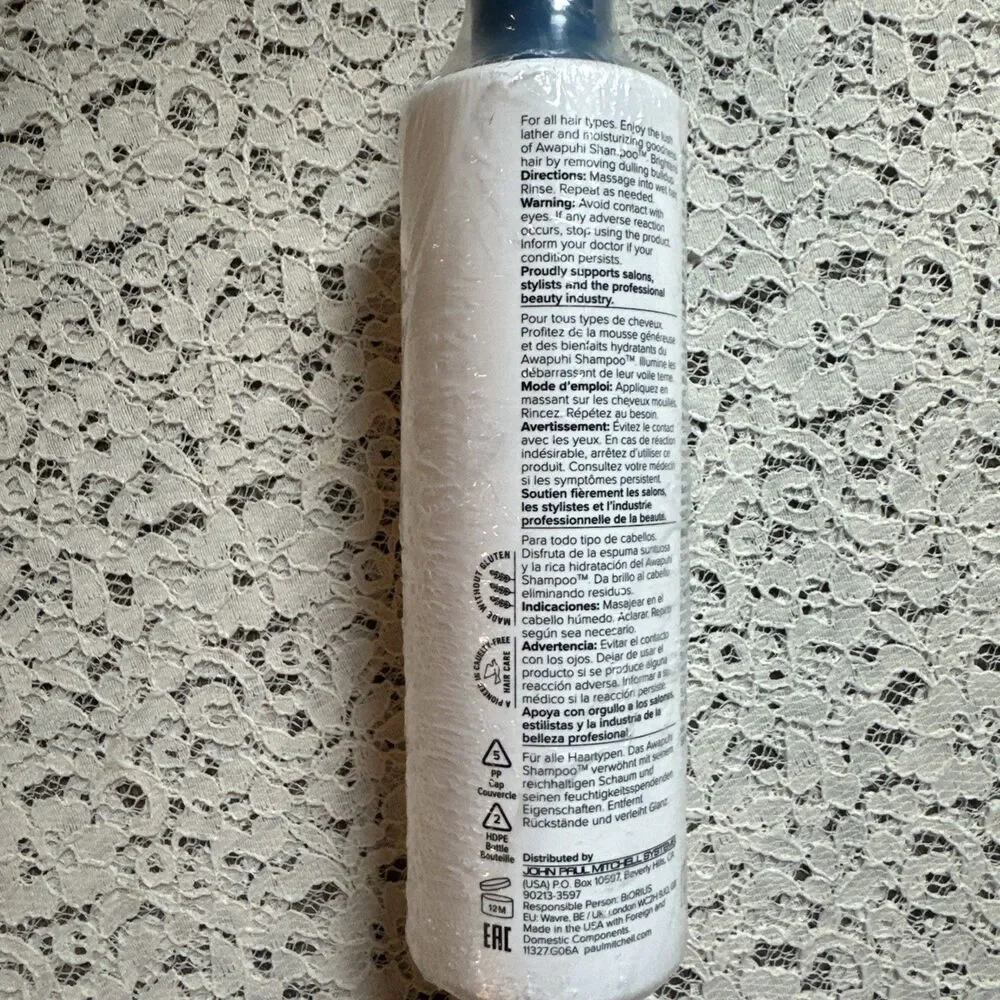 Paul Mitchell Original Awapuhi Moisturize Hair Shampoo 16.9oz New 100% Authentic